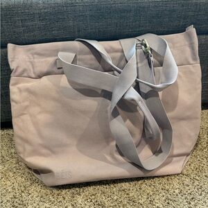 BEIS Lavender Tote Bag Minimalist Design Sturdy Straps